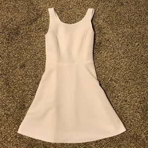 White Skater Dress